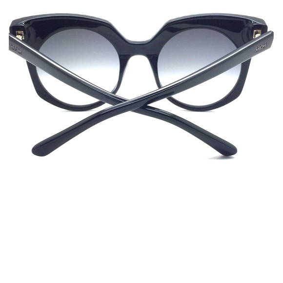 New MCM 643SR 001 Oversize Black Sunglasses - Picture 3 of 6